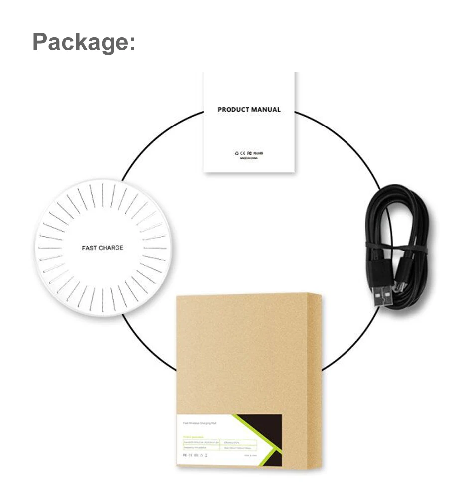 Wireless Charger,Wireless Charging Pad,Qi Wireless Charger 16