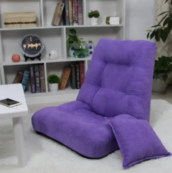 4 Purple Луи Мода Досуг одноэтажные стулья с подушкой - Цвет: 4 Purple