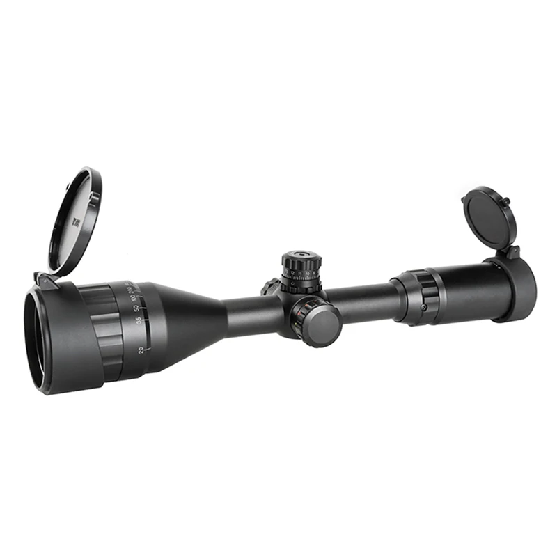

Collimator Sight 3-9x50AO Hunting Scope Air Gun Rifle Reticle Illumination Exposed Locking Turrets Riflecope Sniper Optic Sight