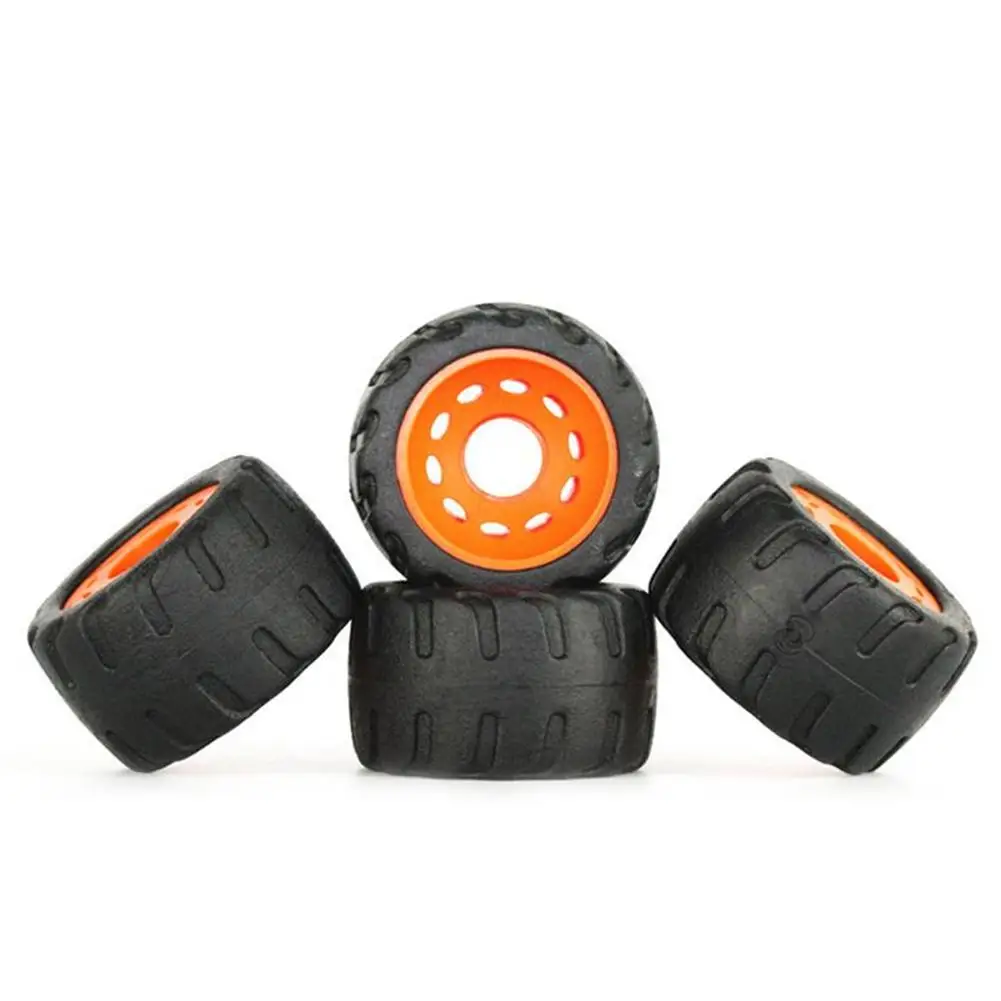 4 قطعة/المجموعة لوح التزلج عجلات 76*45 ملليمتر دائم بو مكافحة يهتز المطاط عجلة Longboard كروزر عجلات واحدة و مزدوجة الروك عجلة