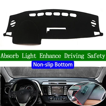 

For Toyota RAV4 2013 2014 2015 2016 2017 2018 2019 Non-slip Bottom Dashboard Cover Decals Car Stickers Interior Car Accessories