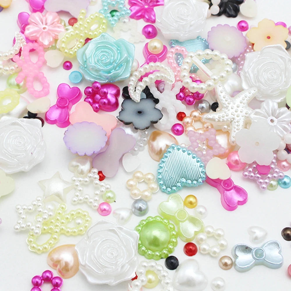 Lucia-crafts-20g-lot-2-14mm-Random-Mixed-Styles-Pearls-Flatback-Scrapbook-Beads-DIY-Nail-Garment (1)