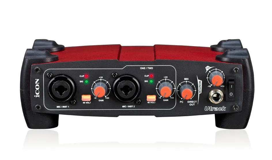 Звуковая карта ICON Utrack 4 In/4 Out поддержка направленного звука WDM и ASIO GIGA studio для