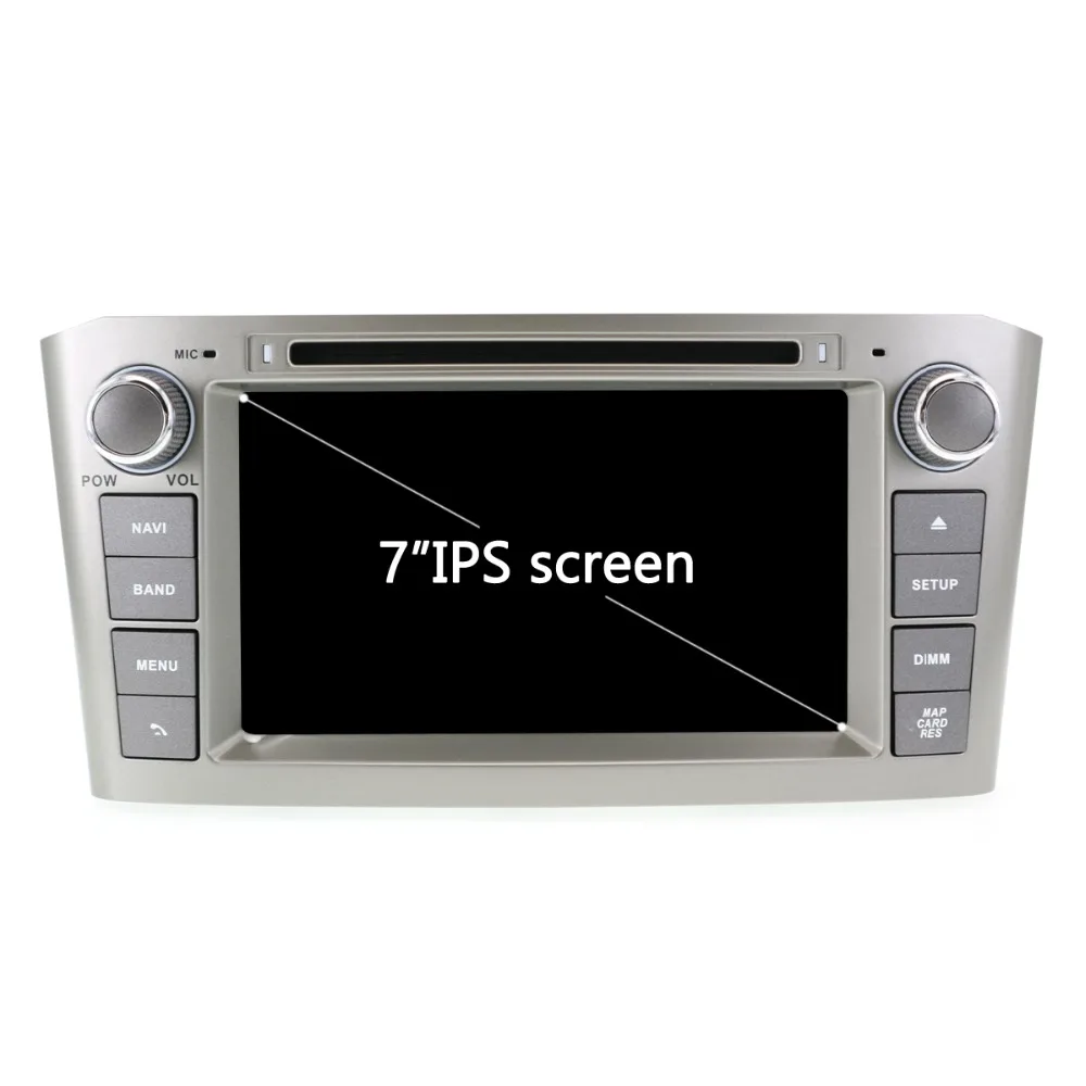 Aotsr Android 9 0 автомобильный DVD плеер GPS навигация для Toyota Avensis 2002 2008 радио мультимедиа