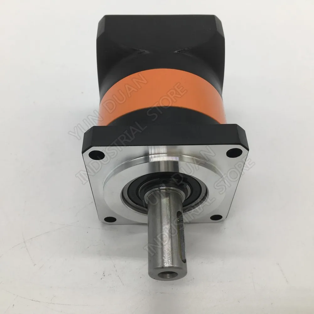 

Planetary Reducer 4:1 Speed Ratio 7Arcmin 120MM 22MM Input Gearbox Reducer for Servo Motor CNC High Precision 130MM NEMA52