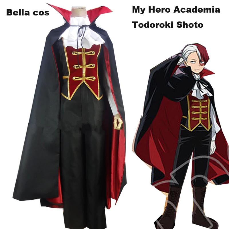 Лидер продаж Индивидуальный размер Костюм для косплея My hero academic Todoroki Shoto Униформа