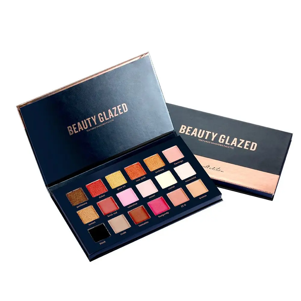 

18 Color Cosmetic Matte Eyeshadow Makeup Palette Pigmented Glitter Makeup Eyeshadows Ultra Nude Makeup Matte Eyeshadow Palettes