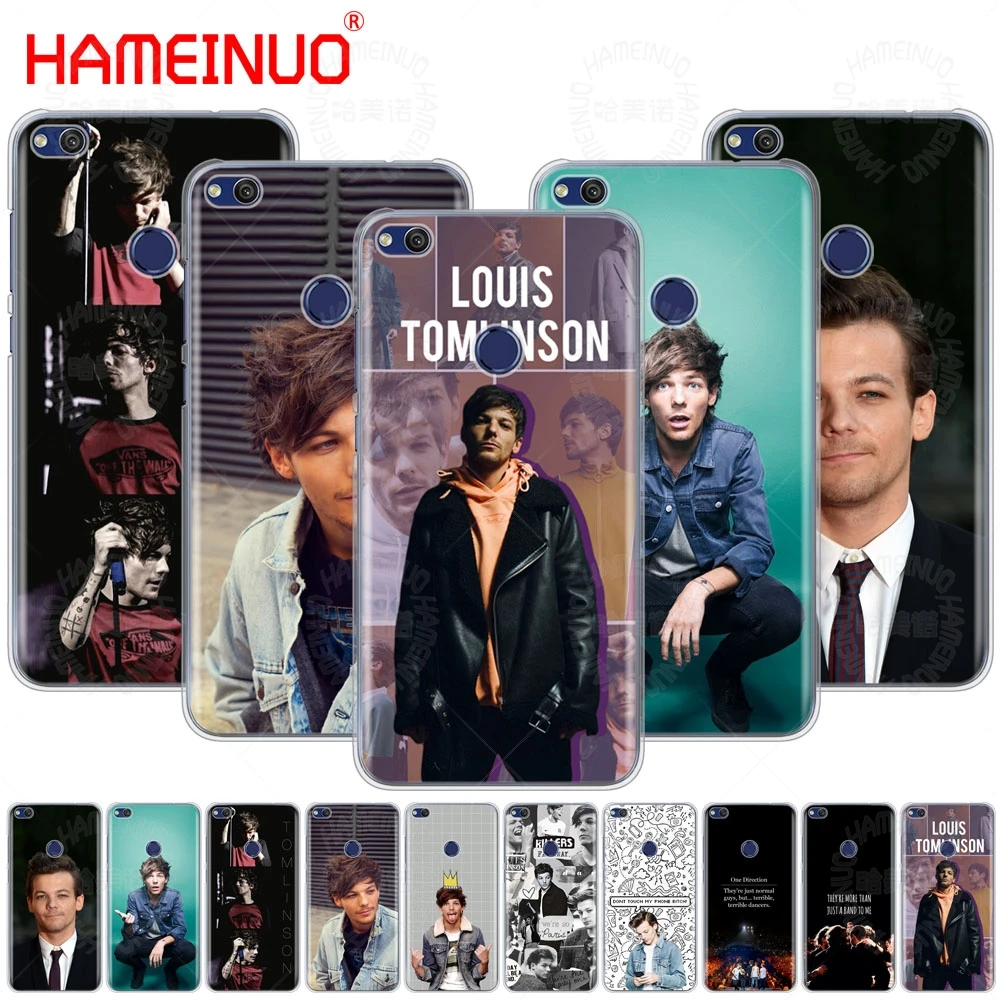 HAMEINUO One Direction 1d Louis Tomlinson Cover phone Case for huawei Ascend P7 P8 P9 P10 P20 lite plus pro G9 G8 G7 2017