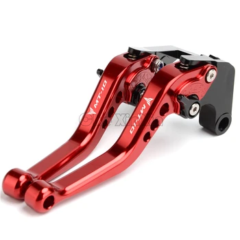 

CNC Motorcycle Short With LOGO MT-10 Adjustable Brake Clutch Levers For YAMAHA MT10 MT 10 2016-2017 Top Quality