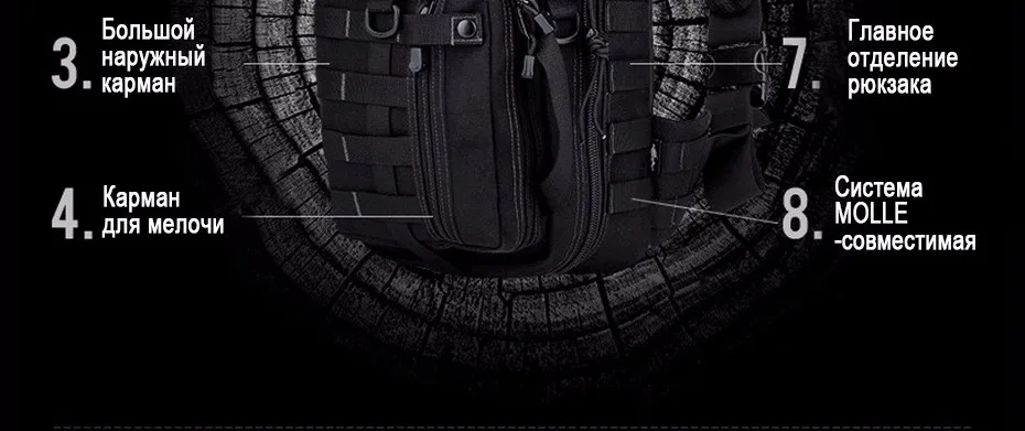 FREE SOLDIER Уличный тактический рюкзак «Лучник» на одном ремне, незаменимый ежедневный атрибут