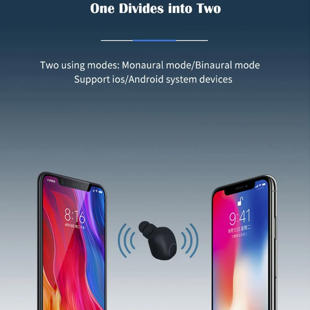 Bluleki Bluetooth 5 0 наушники беспроводные свободные руки спортивные игровая гарнитура