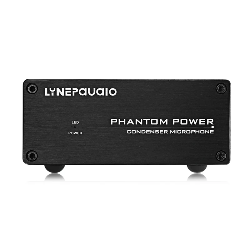 Lynepauaio Capacitance Microphone Phantom Power Supply+48V Xlr Input