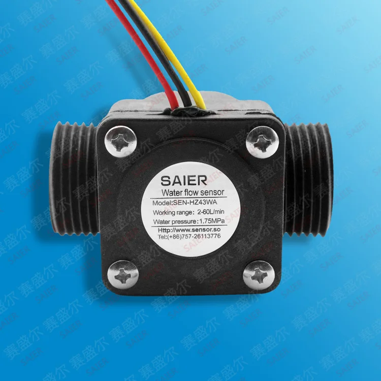 fluxo indutivo interruptor contador indicador g3 4 dn20mm 2-60l min DC4.5V-18V