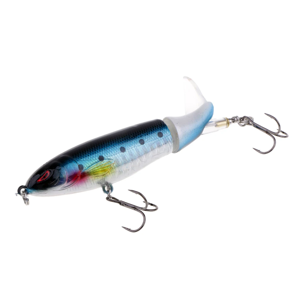 1Pcs 13g 100mm Topwater Fishing Lure Floating Lure Big Hard Bait Hooks Carp Bass Fake Fishing Lure 