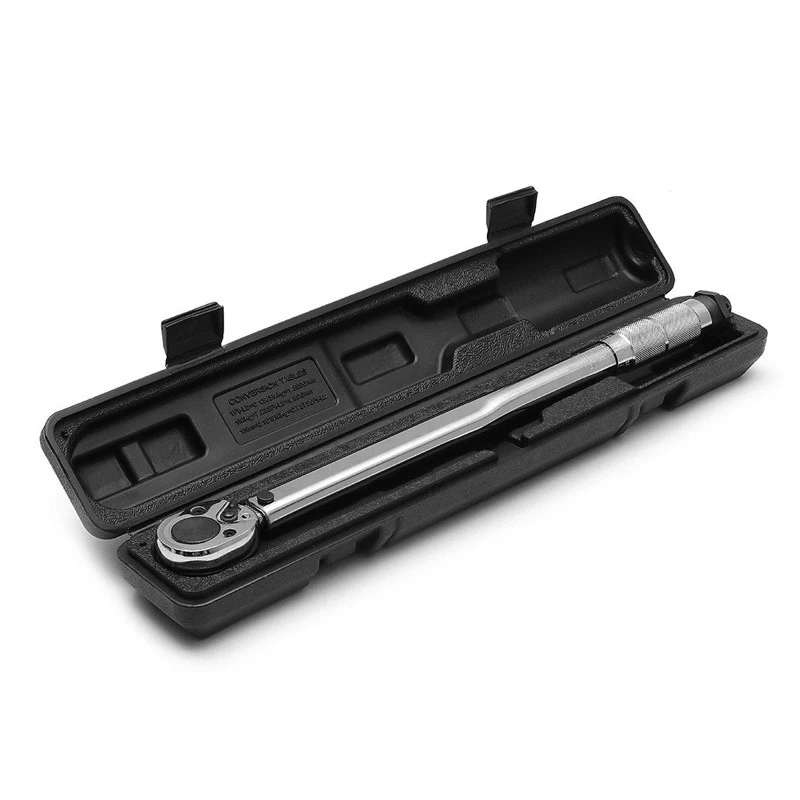 

1/4" 5-25NM 3/8" 19-110NM 1/2" 28-110Nm Preset Torque Wrench Set Bicycle Tool Kits Bike Repair Spanner