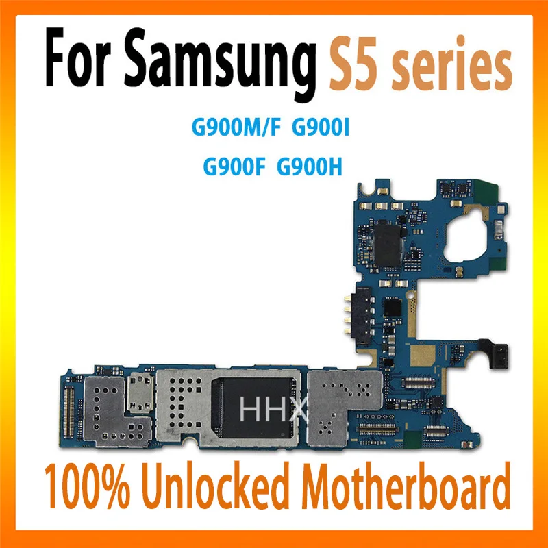 

for Samsung Galaxy S5 G900M/F board's 100% Original unlock motherboard for Samsung Galaxy S5 G900M/F G900I G900F G900H mainboard