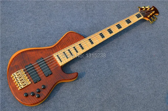 Best price at $544 Cheap free shipping new guitarra bass guitar custom shop oem electric guitar clear color guitarra/guitar in china