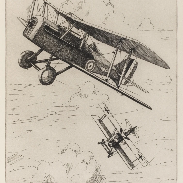 S.E.5A Biplane Poster Print By Mary Evans Picture Library (24 X 36)