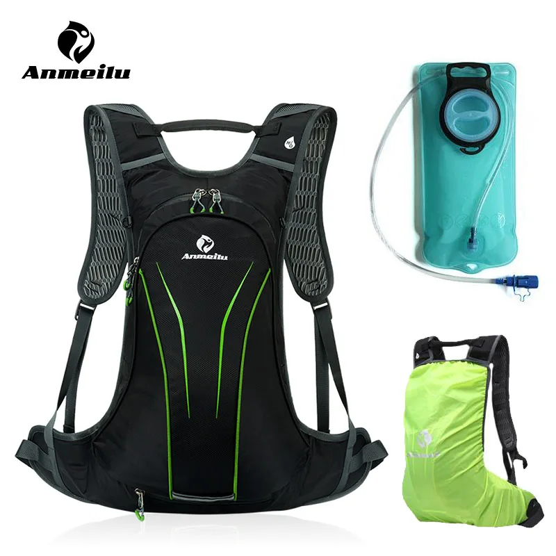 ANMEILU 20L велосипедный водонепроницаемый рюкзак+ 2L сумка для воды ультралегкий велосипедный походный Мужской Дорожный рюкзак для активного отдыха