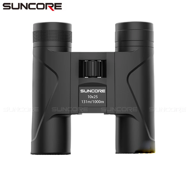 Binóculos de Longo Zoom Alcance Alta Limpar Crianças Portátil Telescópio Binóculos Low Light Night Vision Exterior Jogando 1000 m 10×25