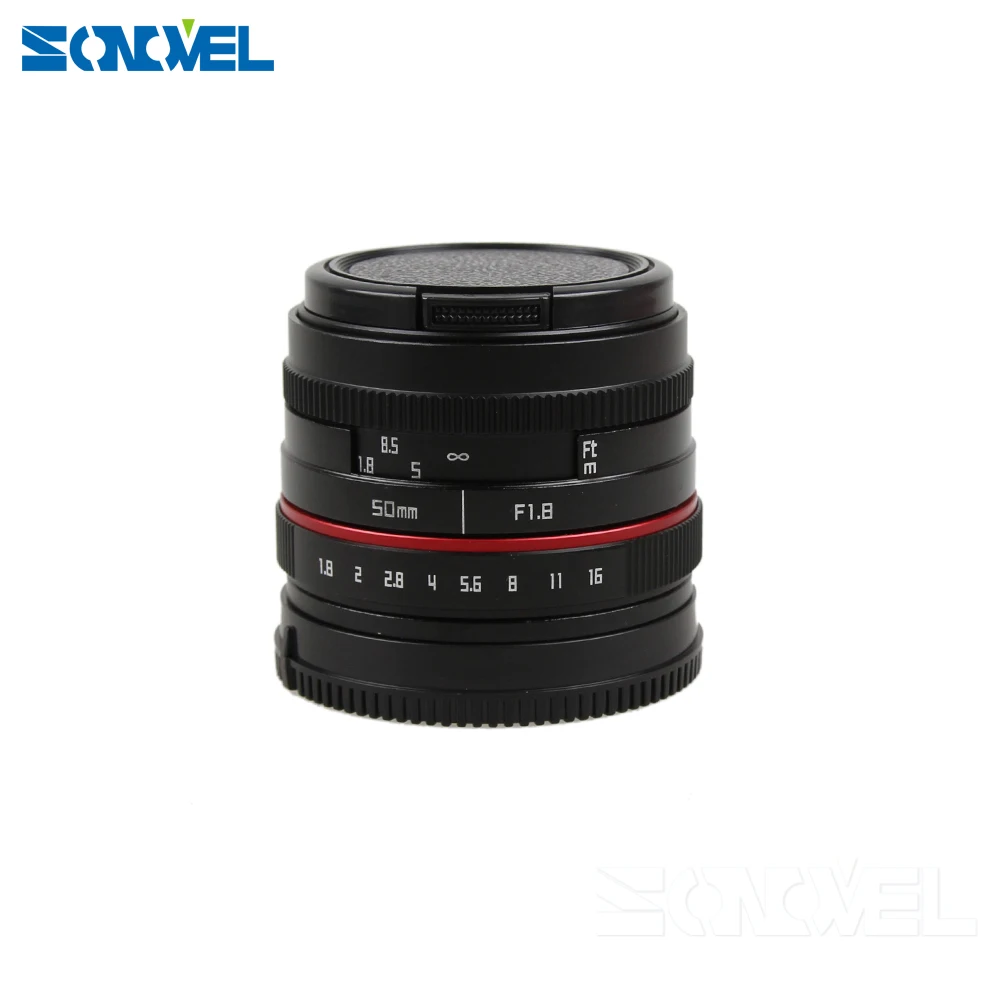 Объектив камеры 50 мм f/1,8 APS-C F1.8 для SONY E Mount A6500 A6300 A6100 A6000 NEX-7 NEX-6 NEX Series