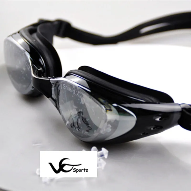 Очки для плавания Профессиональные ПК покрытие анти-туман УФ Арена очки для плавания женские очки для плавания очки для взрослых аксессуары для бассейна - Цвет: heise