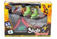 Fingerboard finger skateboard skate skating shoes pulley originality novel intellectual toy Tech Skateboard Stunt Ramp Deck