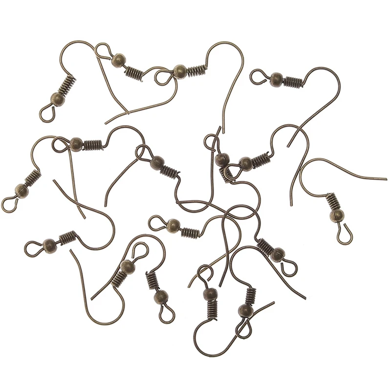 

40pcs/lot 20x17mm DIY Earring Findings Earrings Clasps Hooks Fittings DIY Jewelry Making Accessories Iron Hook Earwire Jewelry