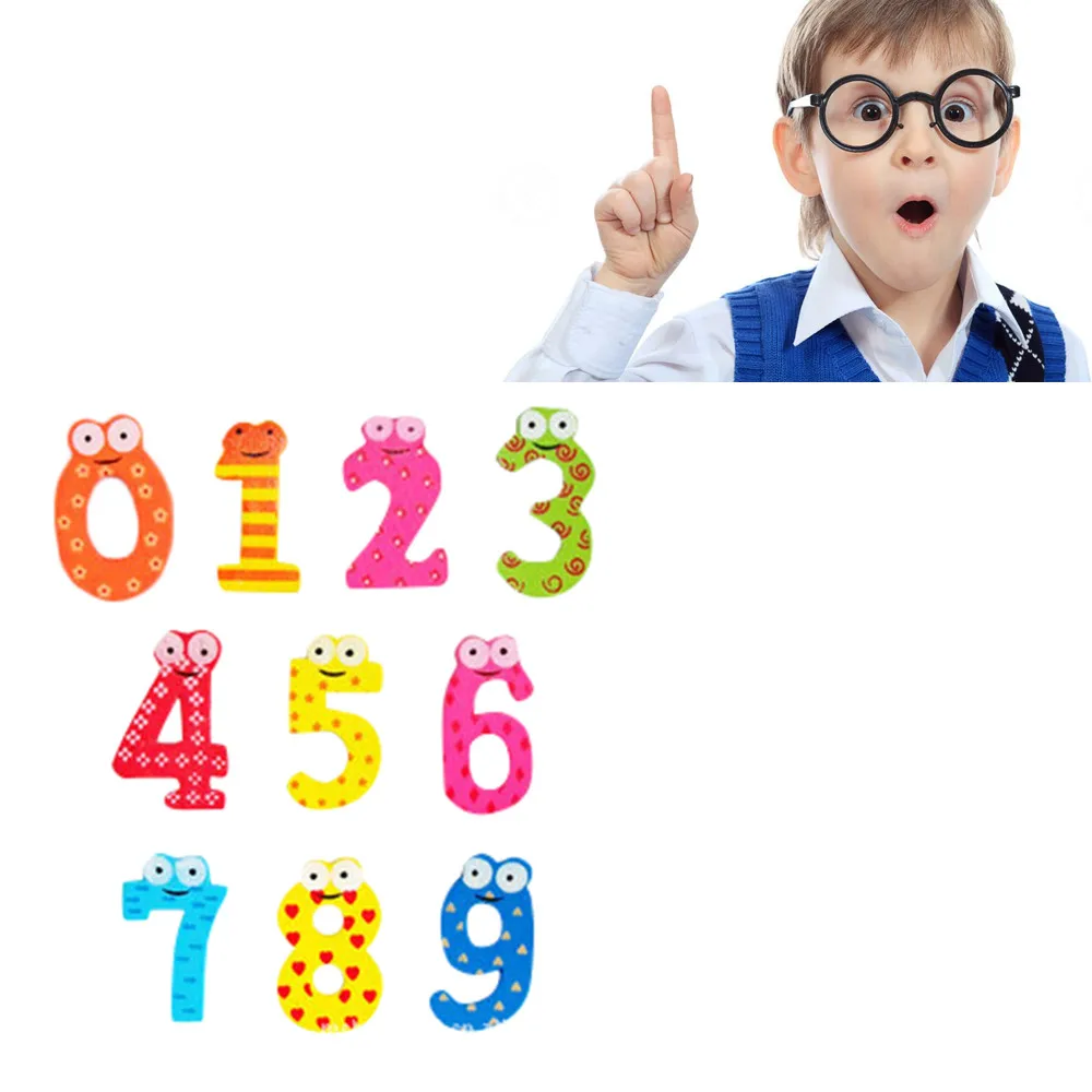 

Magnetic Wooden Numbers Math Set for Kids Children Preschool School