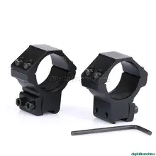 Алюминий тактический фонарь для охоты, одна пара 2 предмета 30 мм кольцо крепления оптического прицела 11 мм ласточкин хвост Пикатинни Уивер рельсы низкий профиль для винтовки факел