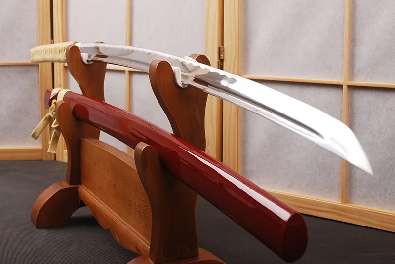 Брэндон мечи Iaito обучение японского самурая Катана Полный Тан режущий меч высокоуглеродистой стали острый нож самурая подарок
