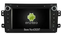 S160 Android 4.4.4 CAR DVD player FOR SUZUKI SX4 2006-2014 car audio stereo Multimedia GPS Quad-Core
