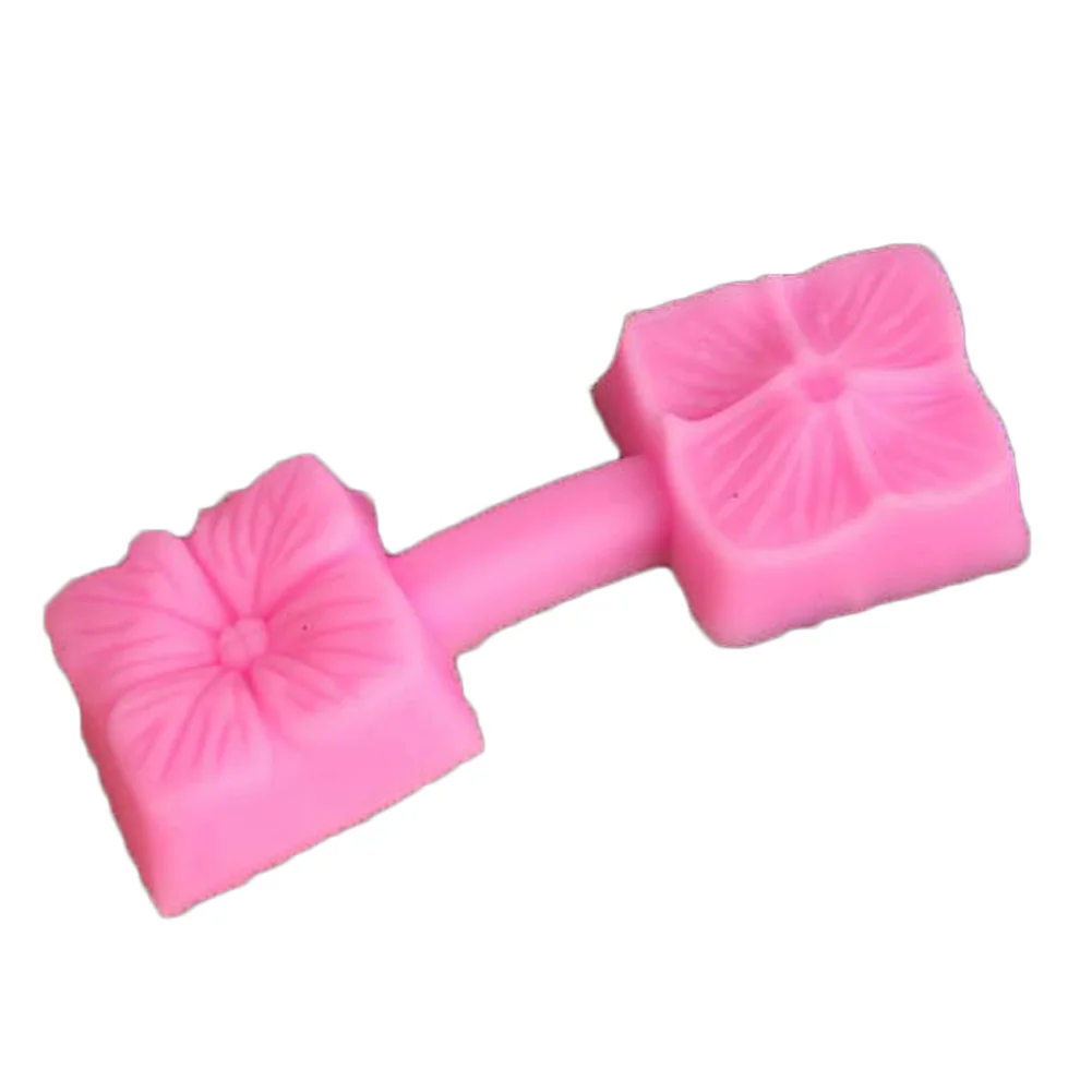 

1Pcs Clover Flower Fondant Molded Silicone Mold Cake Decorating Sugar Art Tools DIY Tools