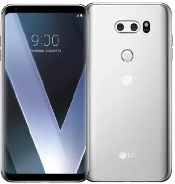 Разблокированный LG V30 Plus LS998 US998 H930DS 6," Восьмиядерный Android мобильный телефон ram 4 Гб rom 64G 4G LTE 16MP и 13MP мобильный телефон - Цвет: Серебристый