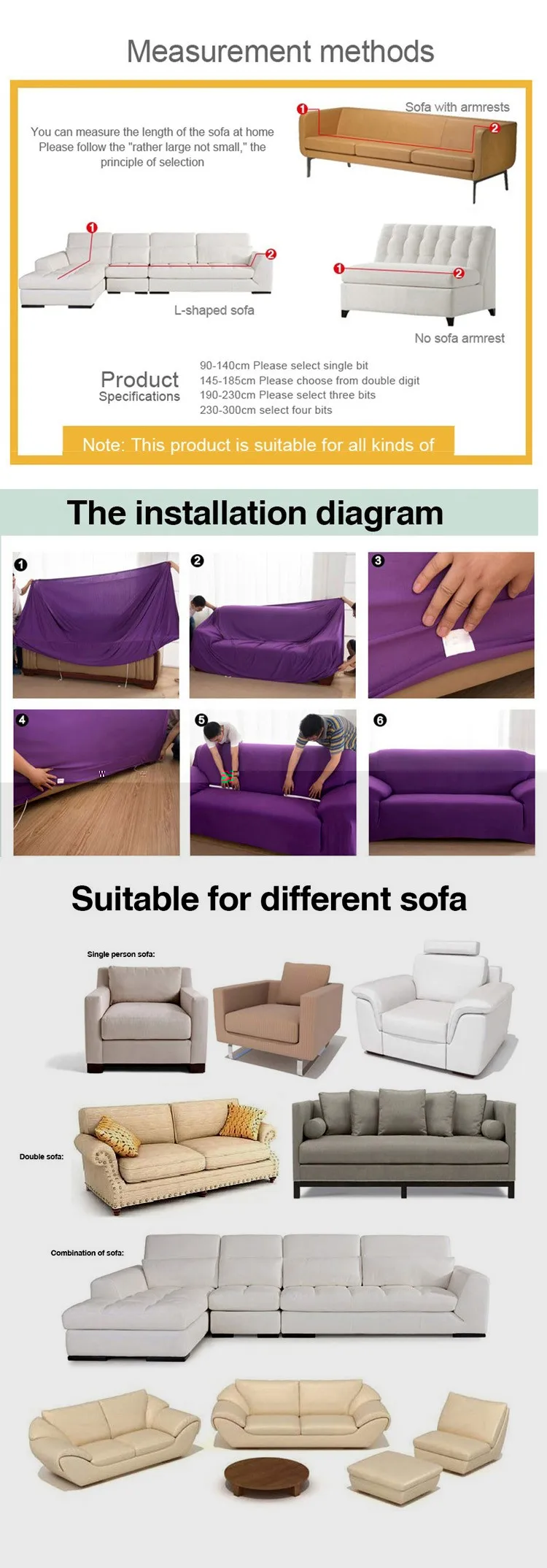 العرف تمتد مجموعة نسيج الاريكة شاملة للجميع غطاء أريكة عالمية كل غطاء منشفة الأوروبية الصيف أريكة جلدية وسادة زلة في غطاء أريكة من المنزل والحديقة على Www Unohama Club Store