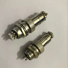 7/1" GX12 авиации круговой разъем 2 Pin 3pin 4pin 5pin 6pin 7pin с разъемом «папа» и муфтовый стыковочный переводник 12 мм DF12 M12