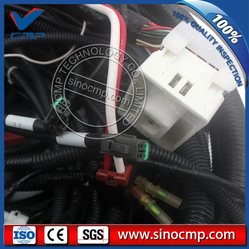 excavator cabin outside external wire harness 0001303 for hitachi excavator EX400-3  (7)
