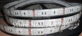 

5m(one roll) 5050 SMD 60LEDs/m led strip,waterproof by silicon tubing and coating;;can be used underwater;IP68