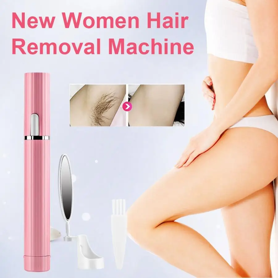 Новая женская машина для удаления волос безболезненный Электрический депилятор для личных частей подмышек ног воск для депиляции