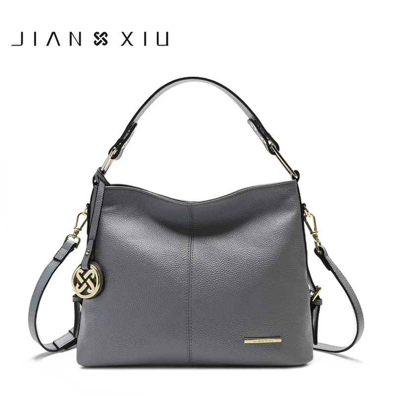 JIANXIU сумка из натуральной кожи, роскошные сумки, женские сумки, дизайнерские сумки, Bolsos Mujer Sac a основной Bolsas Feminina, новая сумка на плечо - Цвет: Ligth Blue Handbags