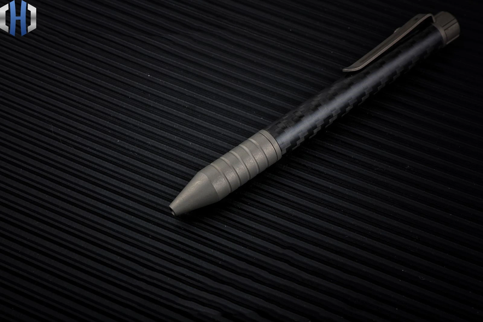 Углеродное волокно болт из титанового сплава Ручка светильник портативный EDC инструмент тактическая ручка гелевая ручка