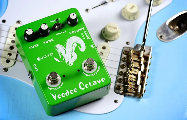 JOYO JF-12 Voodoo octave guitar effect audio bass diy effect pedalsfuzz Fauzi