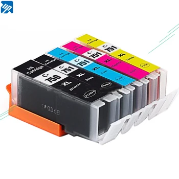 

5pcs PGI750 CLI751 for Canon IP7270 MG5470 MG5570 MG6470 MX727 MX927 IX6870 IX6770 ink Cartridge 750 CLI-751