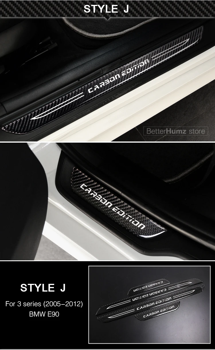 Аксессуары, накладки на пороги, защитные накладки из углеродного волокна для bmw E70 E71 E84 F15 X1 X5 X6, автомобильный стиль