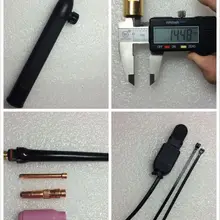 Воздушным охлаждением горелки Tig фонарь расходные материалы WP26V WP 26V SR-26V TIG-26V голова тела 1 шт