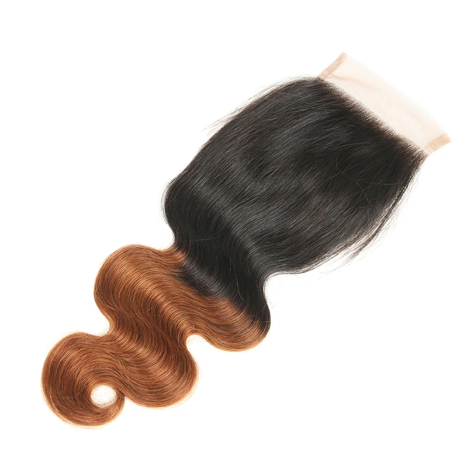 Sleek Ombre Peruvian Human Hair Weave 3 Bundles With Closure Body Wave 1B/30 4x4 Free Part Lace Closure Remy Hair Free Ship Sleek Ombre Peruvian Human Hair Weave 3 Bundles With Closure Body Wave 1B/30 4x4 Free Part Lace Closure Remy Hair Free Ship