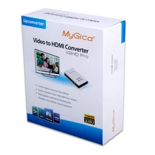 Conversor de vídeo hdmi av cvbs ypbpr s-viceo para conversor de hdmi upconverter 1080 p componente composto
