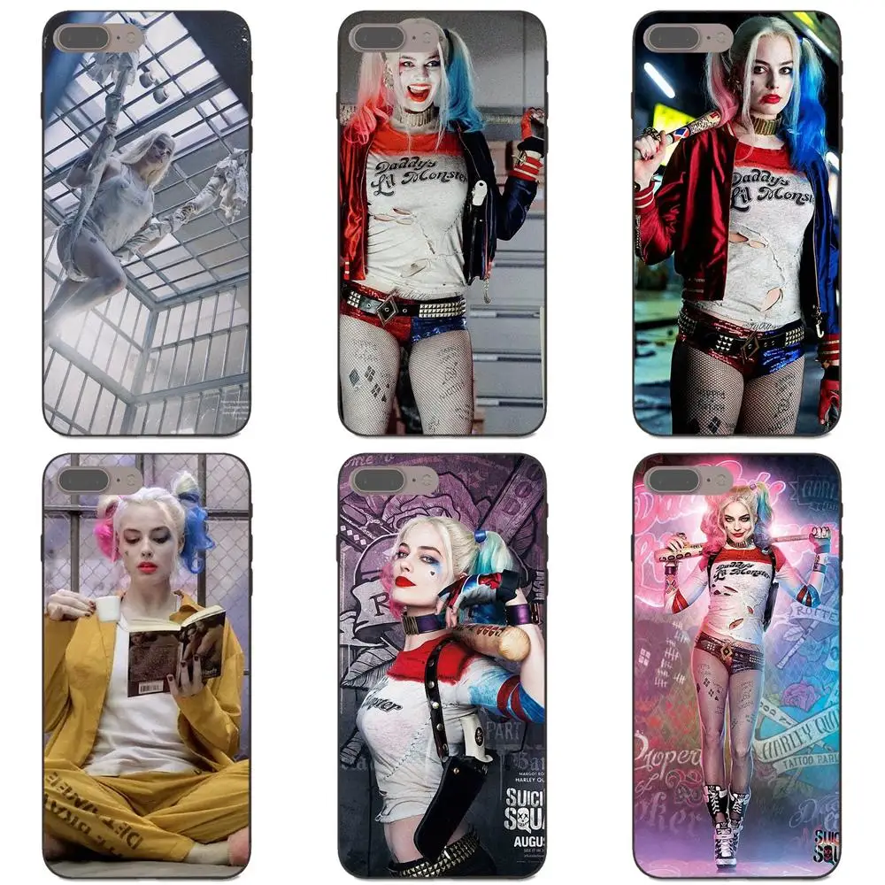 

New Harley Quinn Marvel Comics For Xiaomi Mi3 Mi4 Mi4C Mi4i Mi5 Mi 5S 5X 6 6X 8 SE A1 Max Mix 2 Note 3 4 TPU Cases Skin