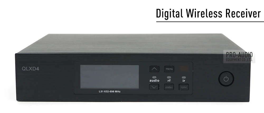ZMVP QLXD4 UHF Professional Wireless Microphone