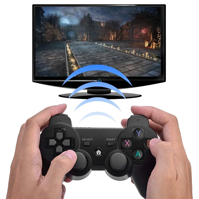 Беспроводные Игровые приставки для Android смартфона/планшета/ПК/PS3/tv Box игровой контроллер для Smart tv set top box